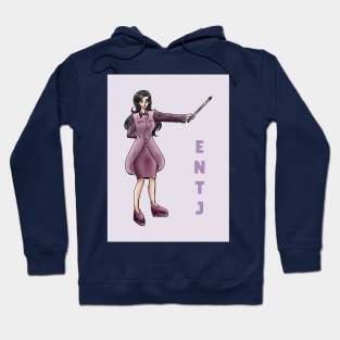 ANIME GIRL MBTI ENTJ Hoodie